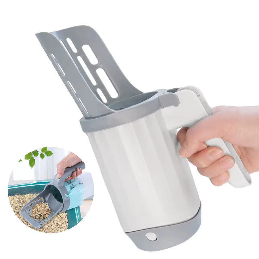 Pá Higiênica Coletora Fezes Para Gatos